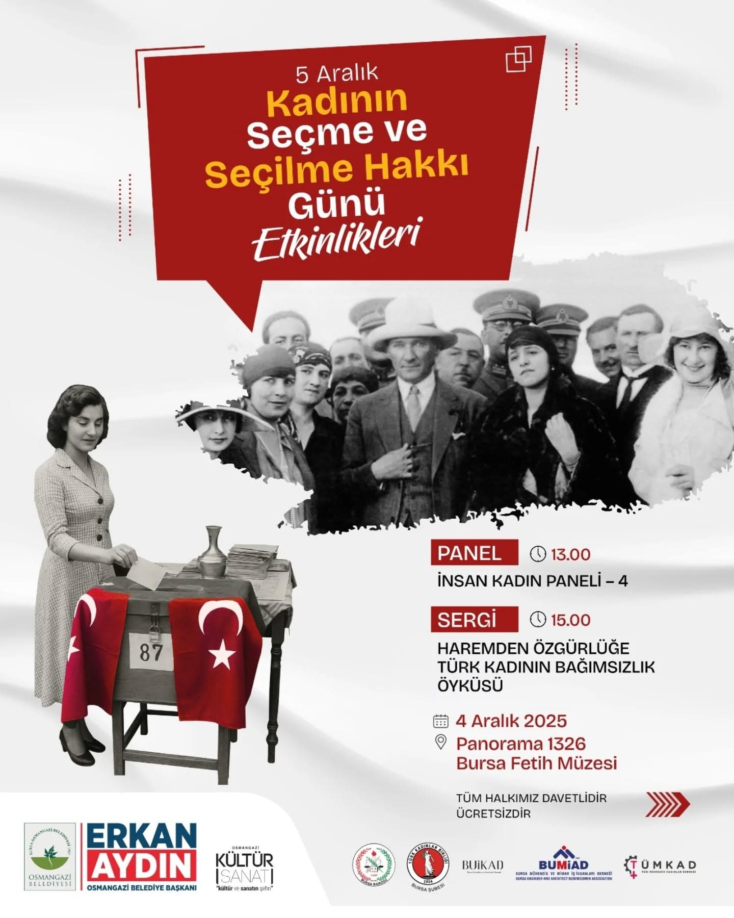 4. Seçme ve Seçilme Hakkı İnsan-Kadın Paneli