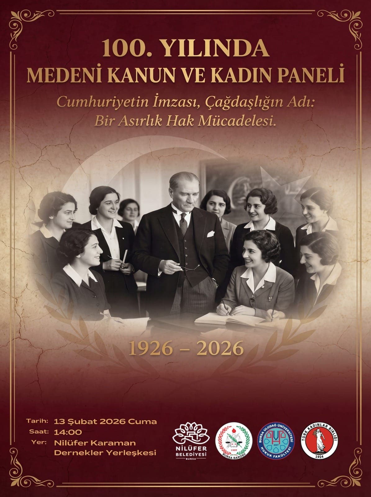 100. Yılında Medeni Kanun ve Kadın Paneli — Fotoğraf 23