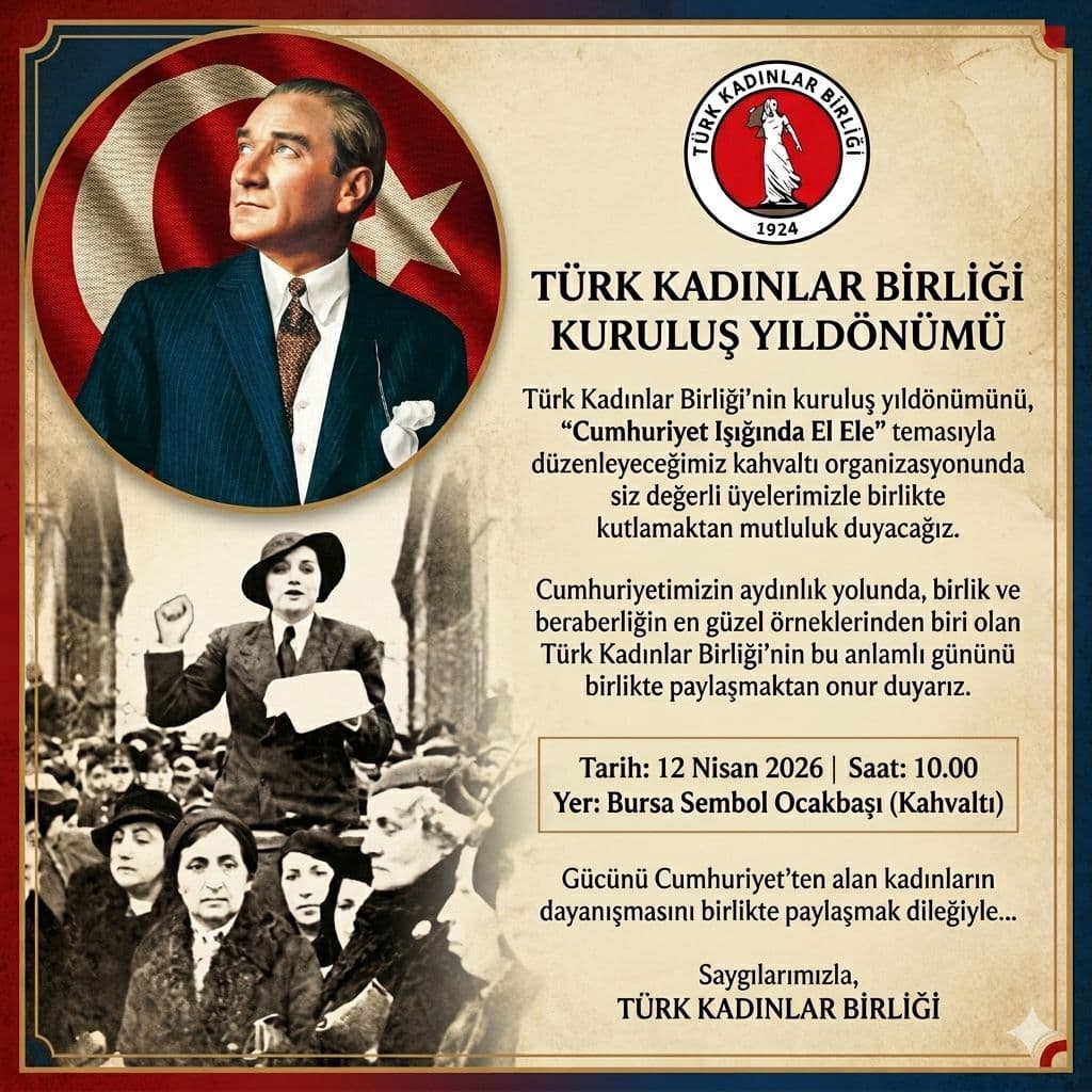 13 NİSAN 2026 TKB KURULUŞ YILDÖNÜMÜ KUTLAMA SÖYLEŞİSİ